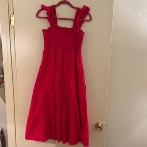 Hill House Home Red Ellie Nap Dress